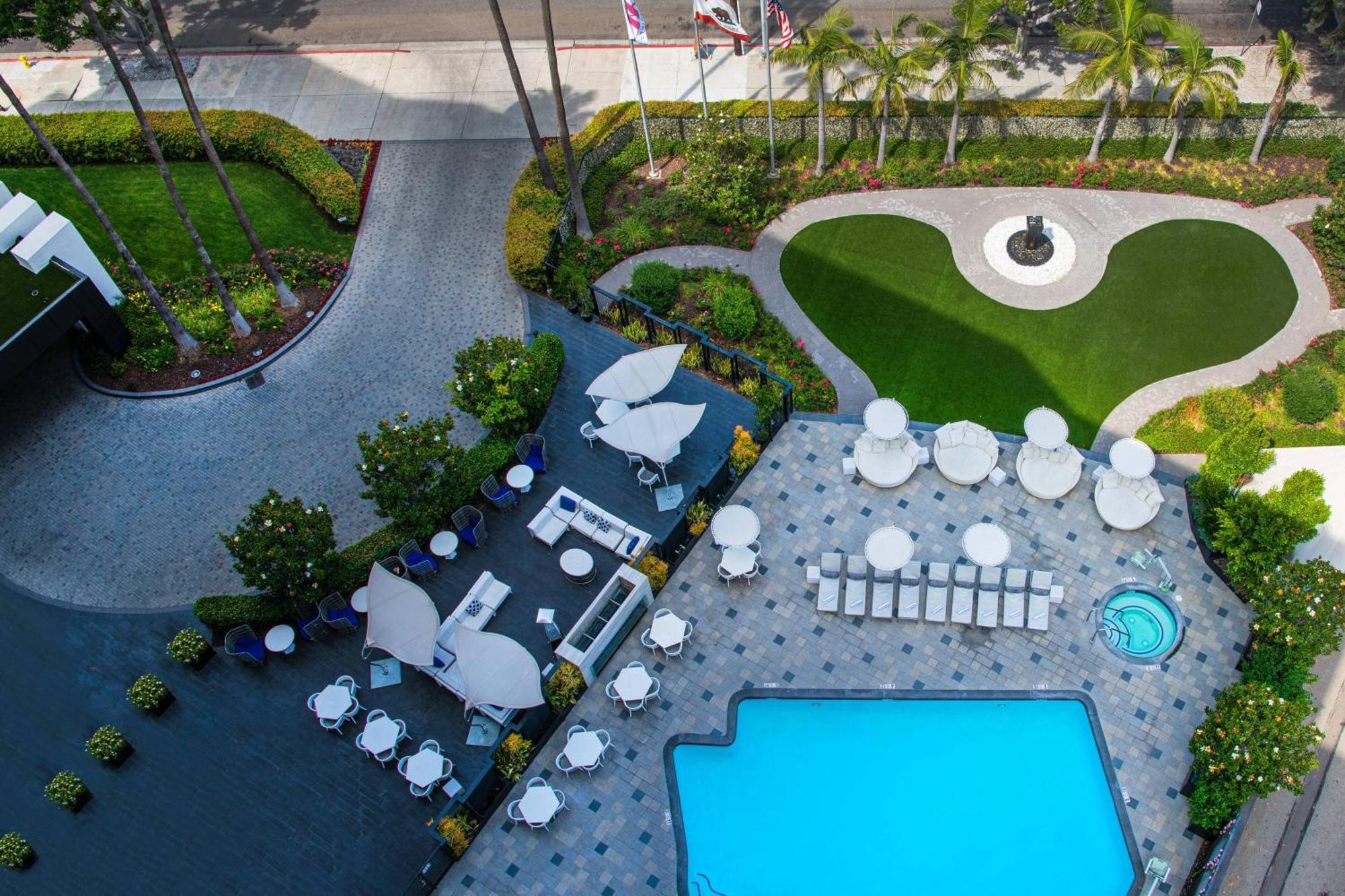Beverly Hills Marriott Лос-Анджелес Екстер'єр фото